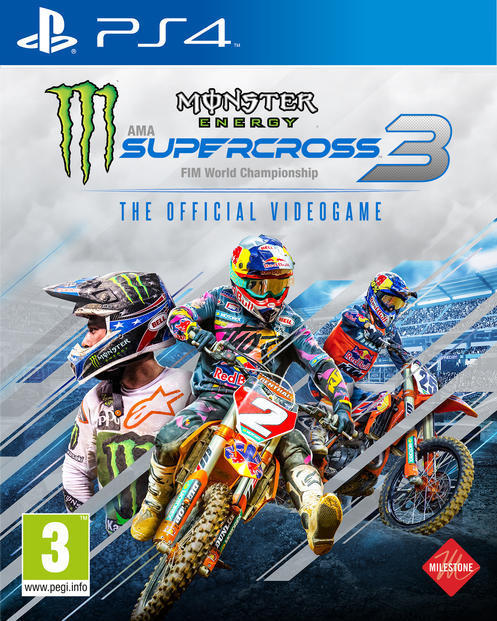 野兽越野摩托车：官方游戏3.Monster Energy Supercross – The Official Videogame 3