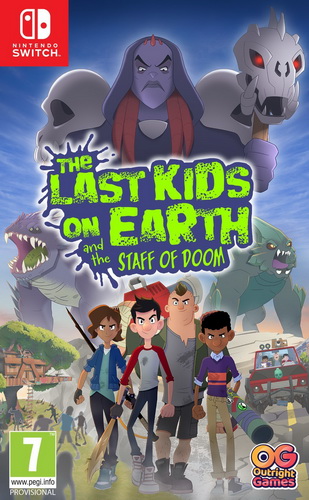 地球上最后的孩子与毁灭之杖.The Last Kids on Earth and The Staff of Doom
