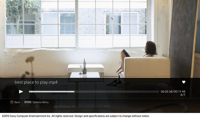 PlayStation4 媒体播放器. Media Player_2