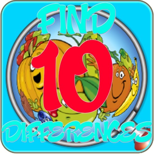 找到10处不同.Find 10 Differences Cartoons