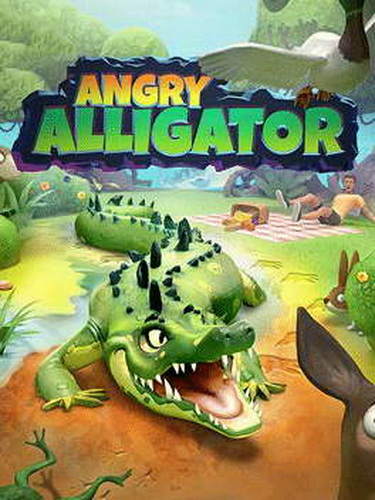 愤怒的鳄鱼..Angry Alligator