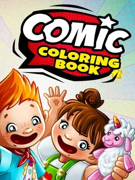 漫画涂色书.Comic Coloring Book