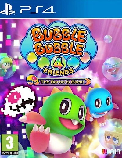 泡泡龙4：伙伴 – 头骨怪与创意工坊.Bubble Bobble 4 Friends: The Baron Is Back!