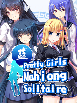 美女麻将牌：蓝.Pretty Girls Mahjong Solitaire: Blue