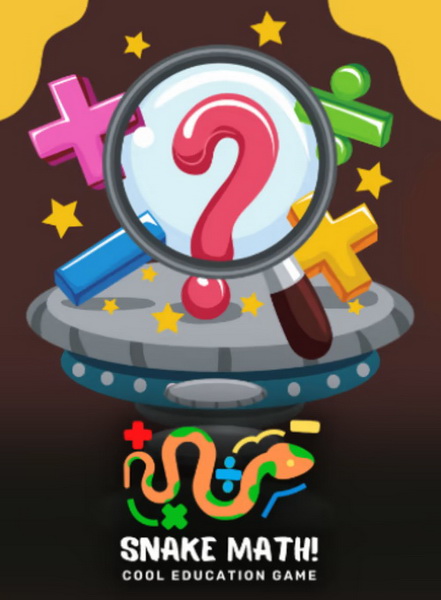数学之蛇！酷酷的教育游戏.Snake of Maths! Cool Education Game