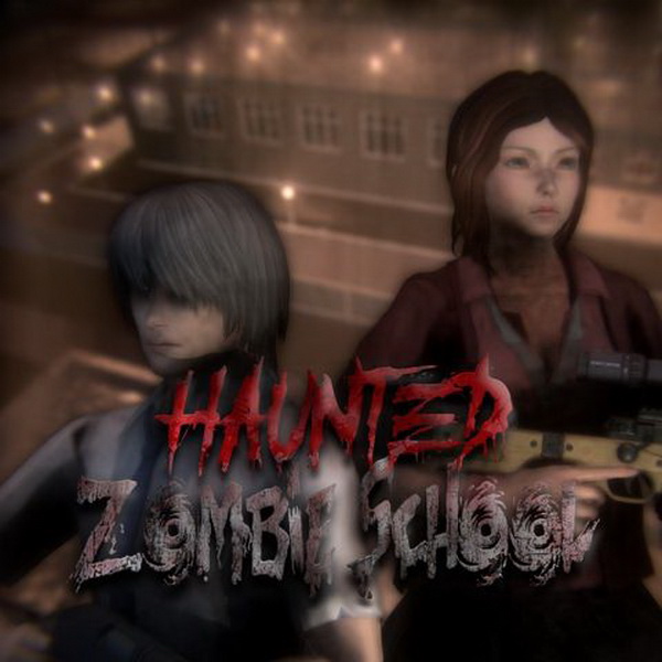 校园保卫战：清理僵尸与鬼魂.Haunted Zombie School