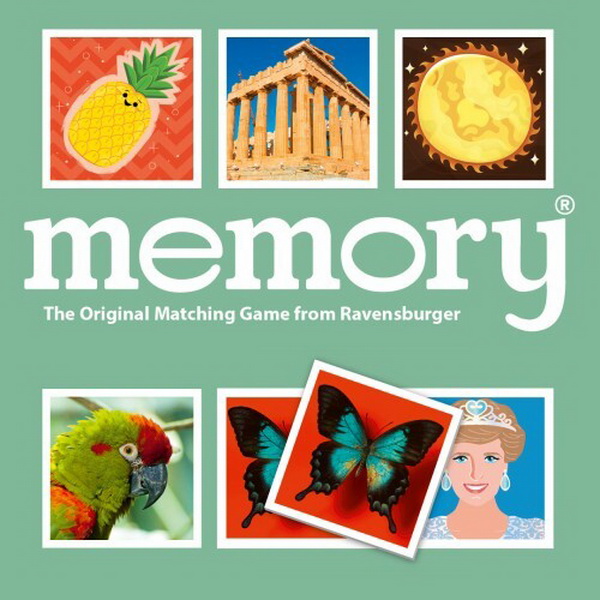 记忆：Ravensburger原始匹配游戏.Memory：The Original Matching Game from Ravensburger