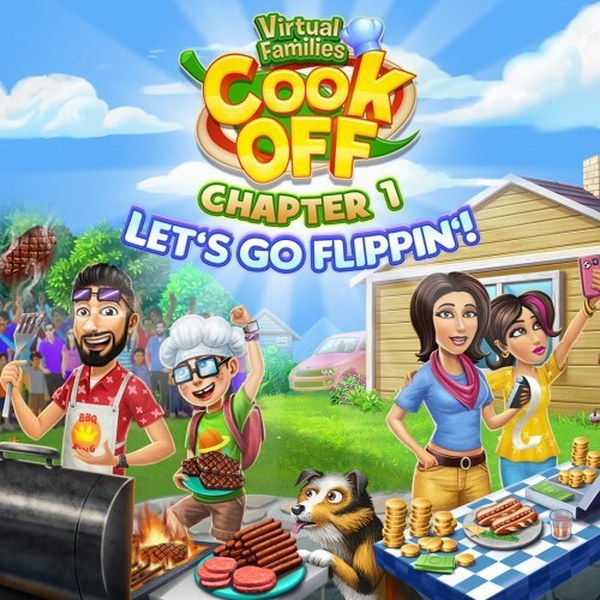 虚拟家庭做饭.Virtual Families Cook Off: Chapter 1 Let’s Go Flippin