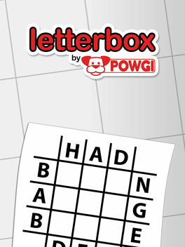 POWGI字母格子.Letterbox by POWGI