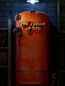 红色冰箱.The Fridge is Red