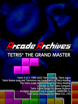 街机博物馆：俄罗斯方块大师.Arcade Archives: Tetris The Grand Master