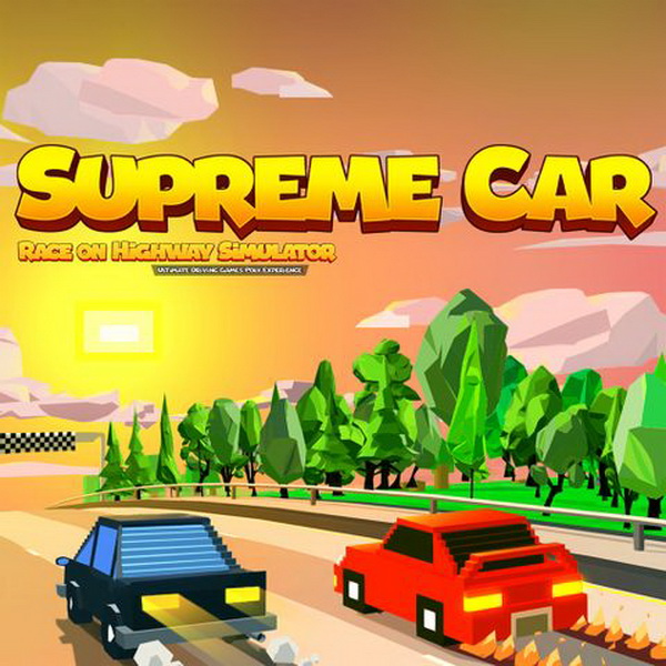 公路模拟器上的至尊赛车 – 终极驾驶游戏.Supreme Car Race on Highway Simulator – Ultimate Driving Games Poly Experience