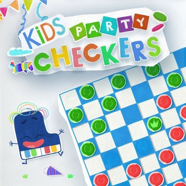 儿童派对跳棋.Kids Party Checkers