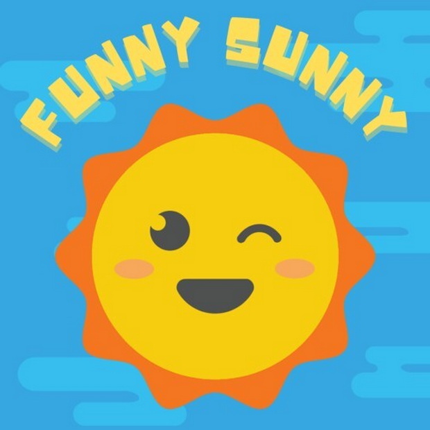 有趣的晴天.Funny Sunny
