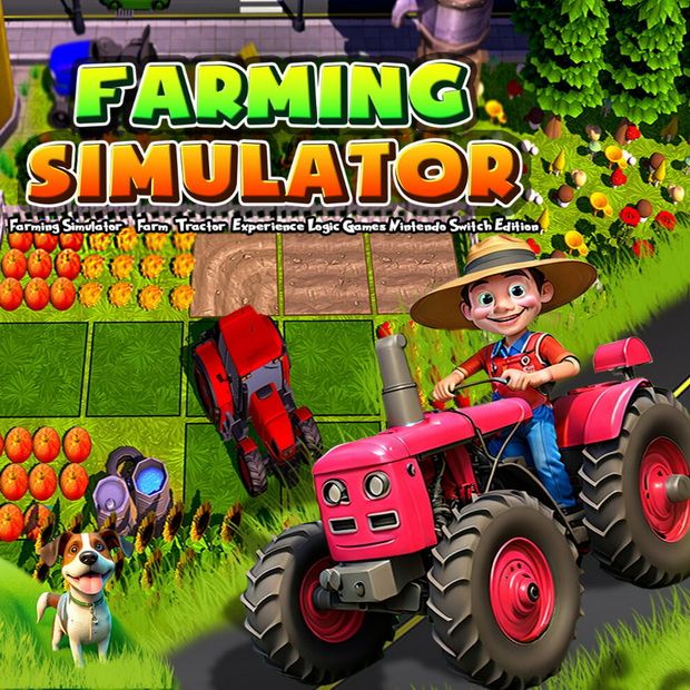 Farming Simulator-Farm, tractor, experience logic games