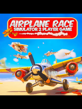飞机竞赛模拟器：2人游戏.Airplane Race Simulator 2 Player Game