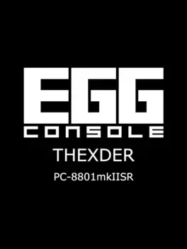 种蛋计划：变形战机 – PC-8801MkIISR版.EGGCONSOLE THEXDER PC-8801mkIISR