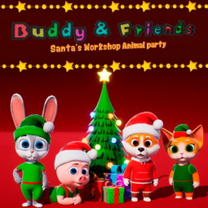 Buddy & Friends: Santa’s Workshop Animal Party