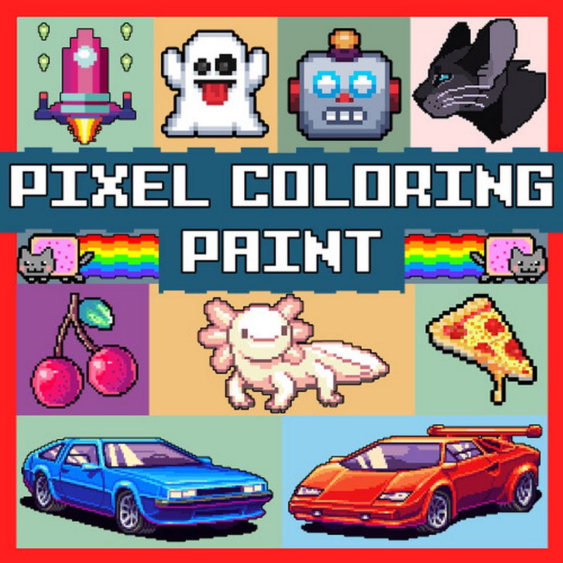 Pixel Coloring Paint