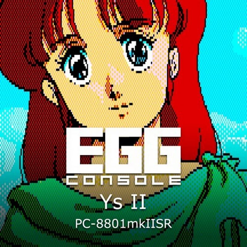 EggConsole 伊苏 PC 2-8801MkIISR.EGGCONSOLE Ys II PC-8801mkIISR