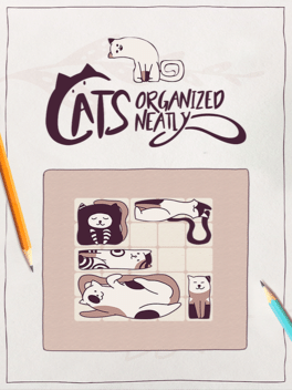 猫咪整齐划一.Cats Organized Neatly