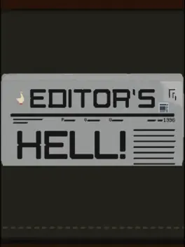 编辑的地狱.Editor’s Hell