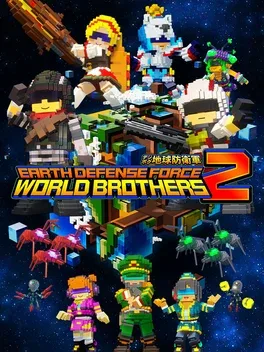 地球再次变四方？！ 数码方块地球防卫军2.Earth Defense Force: World Brothers 2
