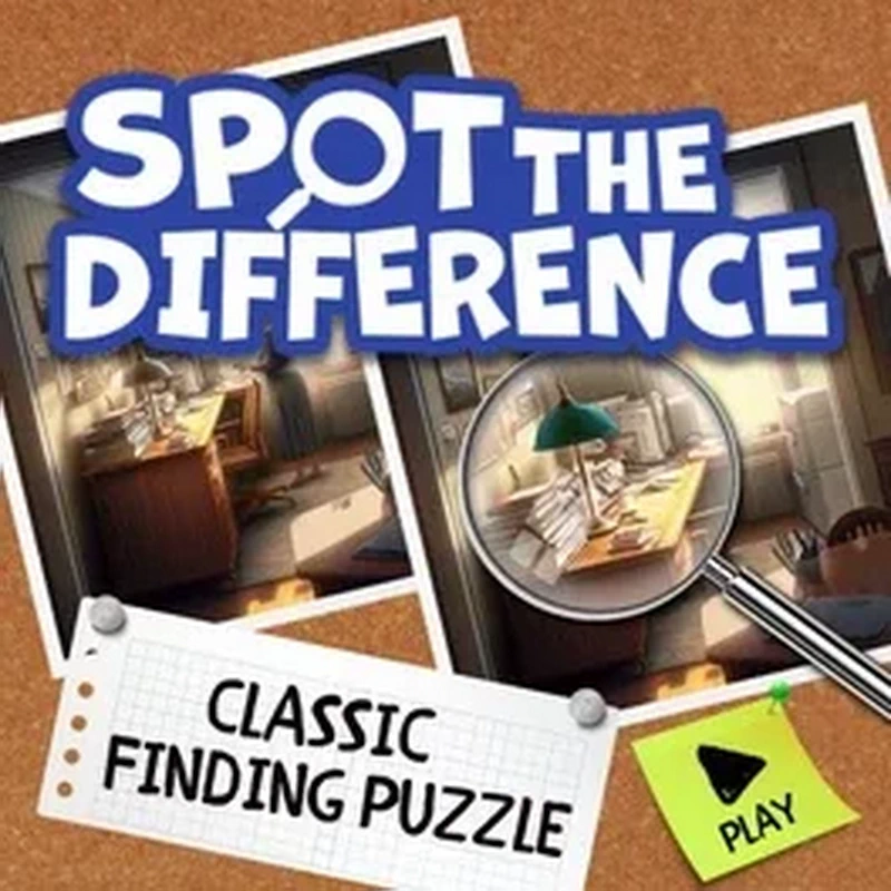 找不同：经典寻找难题.Spot The Difference: Classic Finding Puzzle