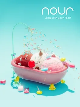 Nour 试验食品艺术.Nour: Play with Your Food