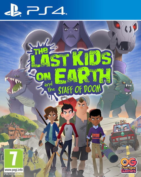 地球上最后的孩子与毁灭之杖.The Last Kids on Earth and The Staff of Doom
