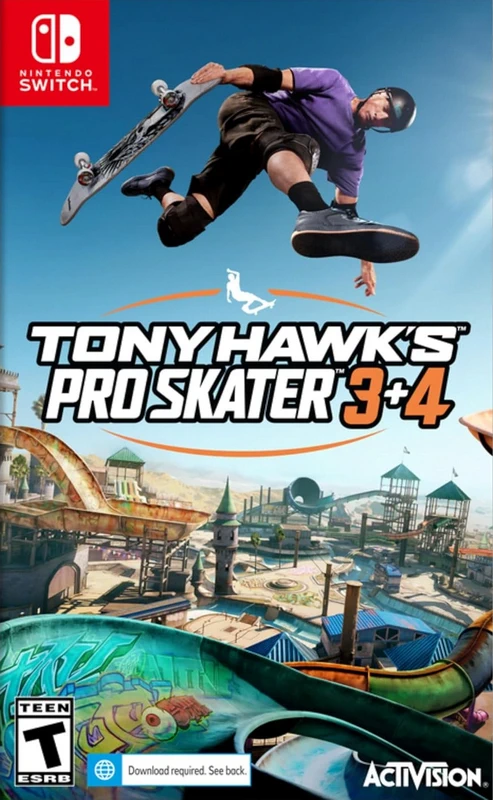托尼・霍克职业滑板3 + 4.Tony Hawk’s Pro Skater 3 + 4