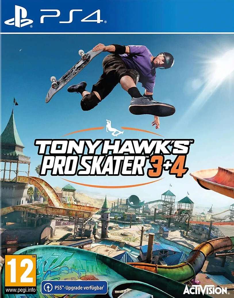 托尼・霍克职业滑板3 + 4.Tony Hawk’s Pro Skater 3 + 4