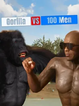猩猩对战100个男人.Gorilla Vs 100 Men