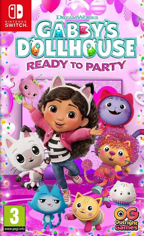 DreamWorks盖比的娃娃屋：准备开派对.DreamWorks Gabby’s Dollhouse Ready to Party