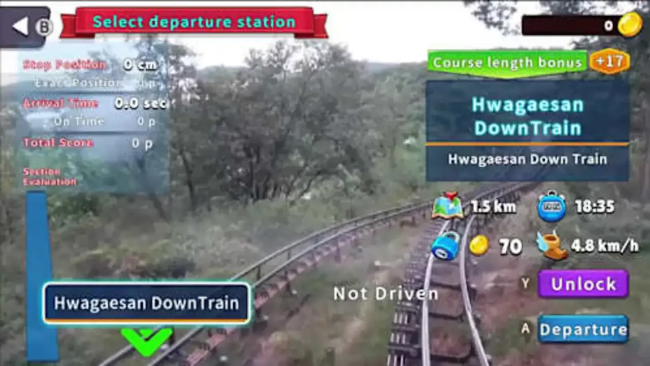 韩国花开山单轨全景线.Korean Monorail Panorama Line Hwagaesan_0