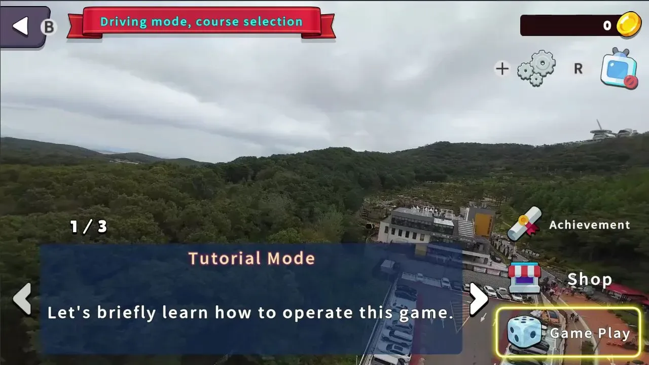 韩国花开山单轨全景线.Korean Monorail Panorama Line Hwagaesan_5