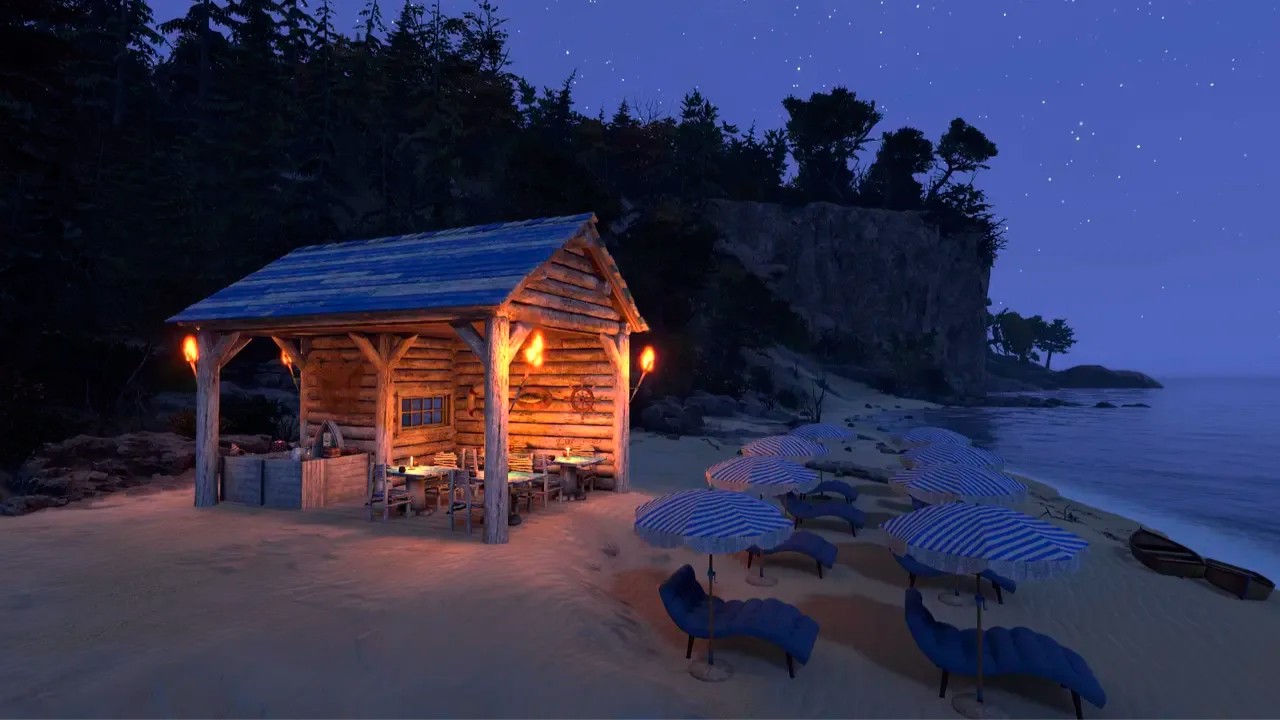 温馨小木屋.Log Away_5