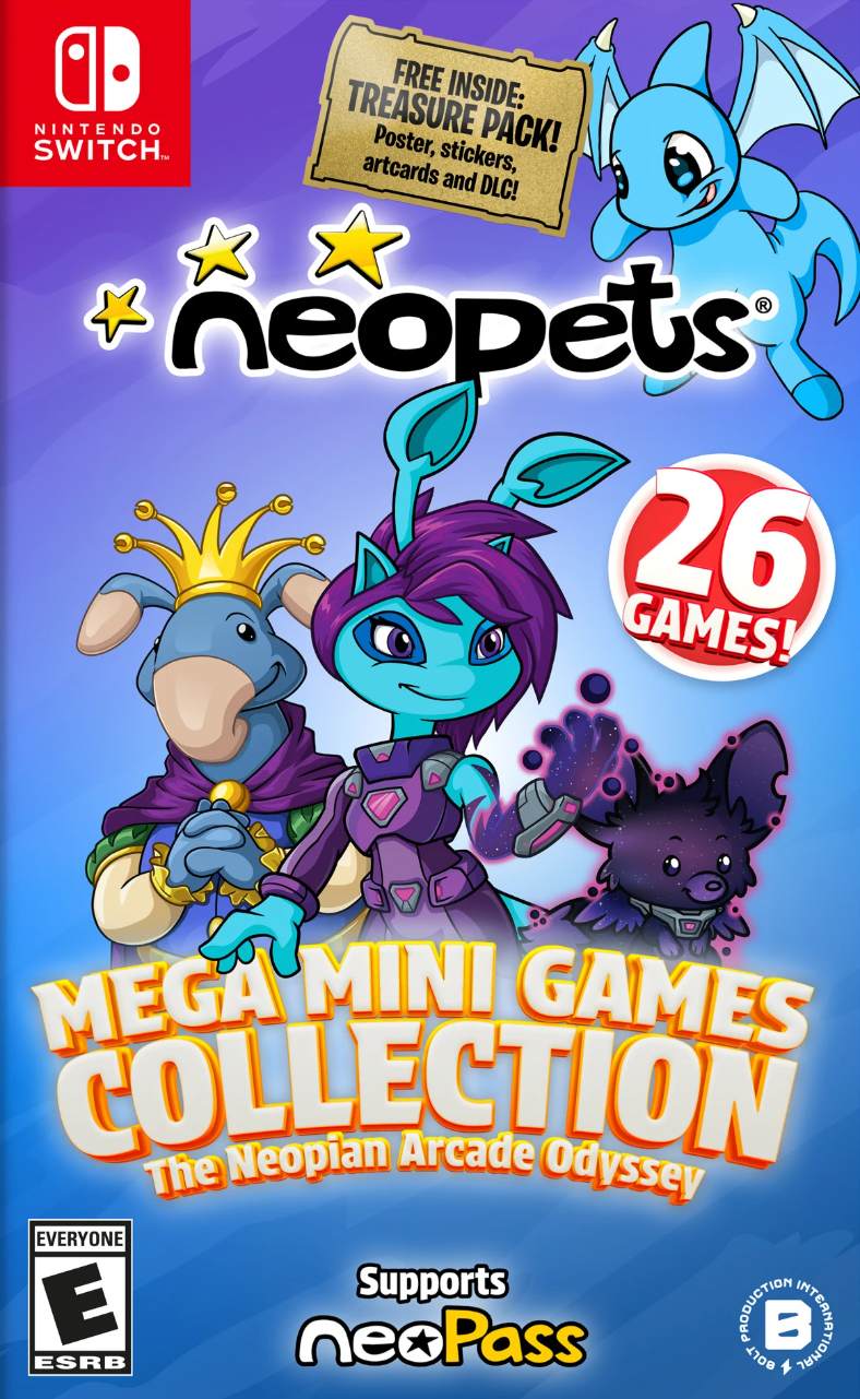 尼奥宠物：超级迷你游戏系列.Neopets: Mega Mini Games Collection – The Neopian Arcade Odyssey
