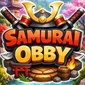 武士障碍跑.Samurai Obby