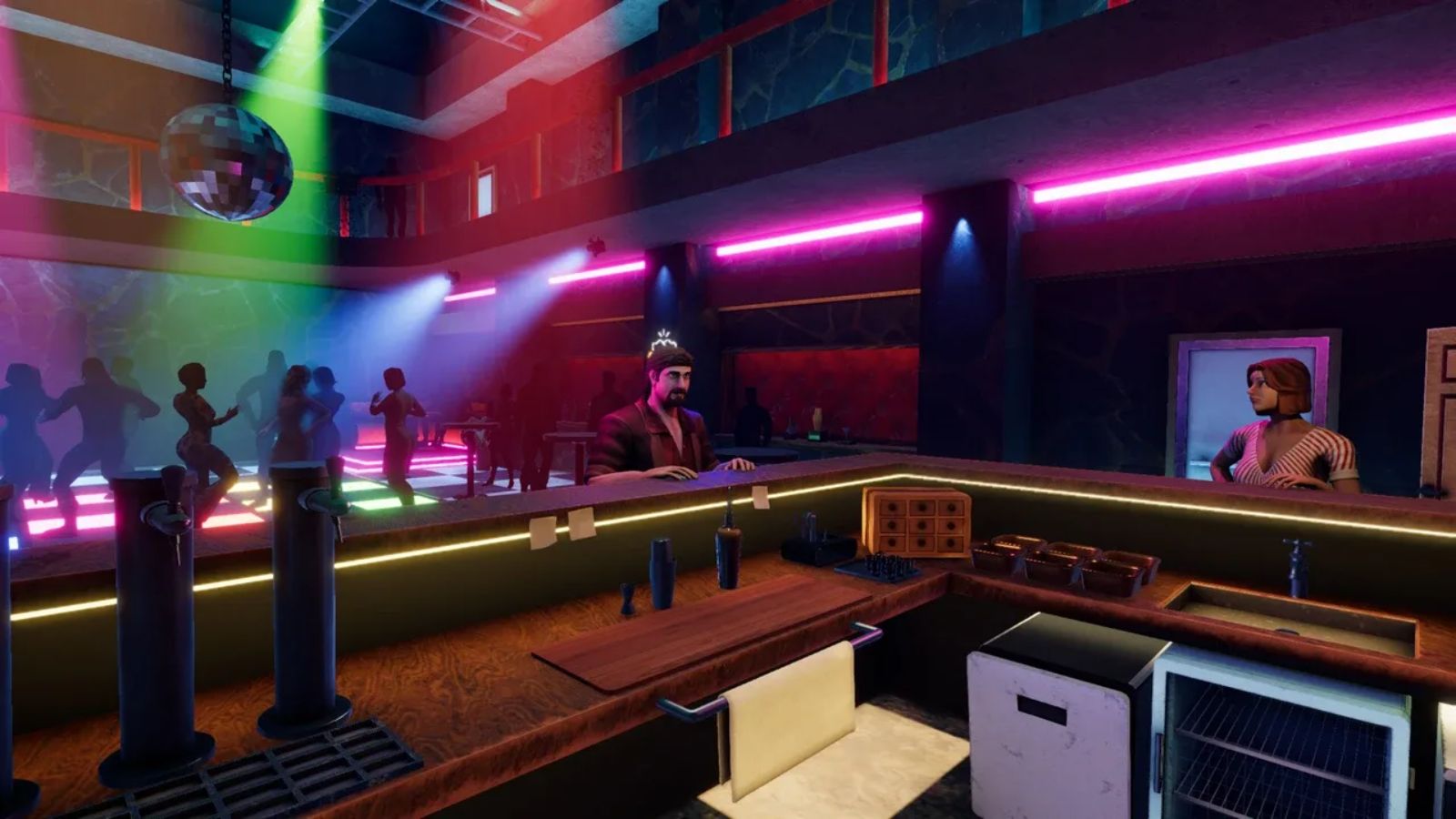 迪斯科灯光下 – 80年代酒吧模拟器.Under the Disco Lights – 80’s Bar Simulator_4