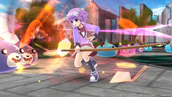 激次元组合：布兰+海王星 VS 僵尸军团.MegaTagmension Blanc + Neptune VS Zombies_0