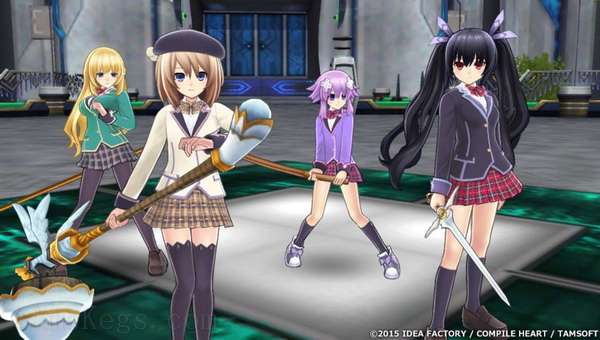 激次元组合：布兰+海王星 VS 僵尸军团.MegaTagmension Blanc + Neptune VS Zombies_2