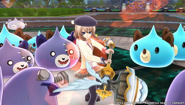 激次元组合：布兰+海王星 VS 僵尸军团.MegaTagmension Blanc + Neptune VS Zombies_3