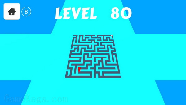 立方体迷宫.Maze with cube_2
