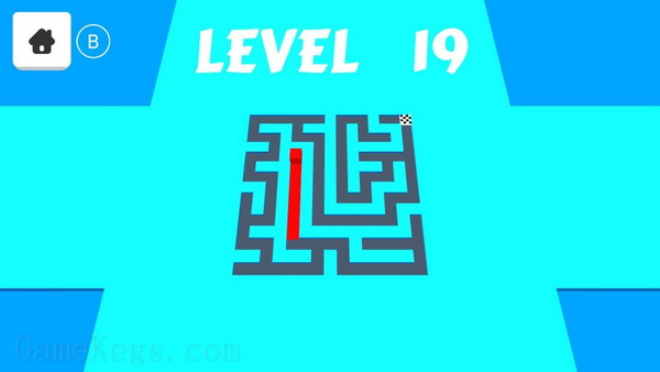 立方体迷宫.Maze with cube_3