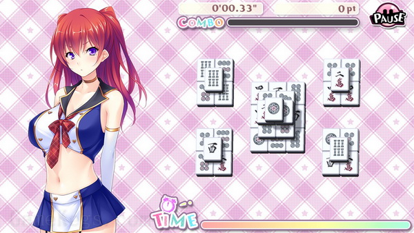 美味美女麻将牌.Delicious! Pretty Girls Mahjong Solitaire_0