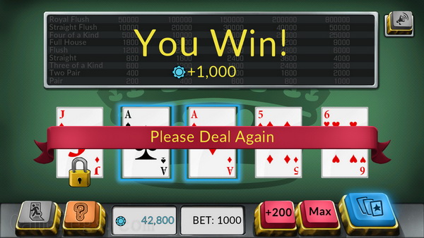 四王：电子扑克.Four Kings: Video Poker_0