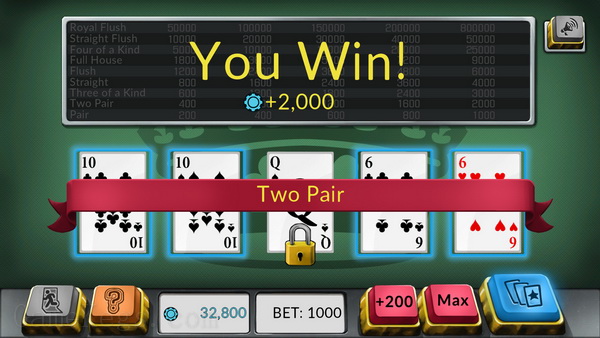 四王：电子扑克.Four Kings: Video Poker_2
