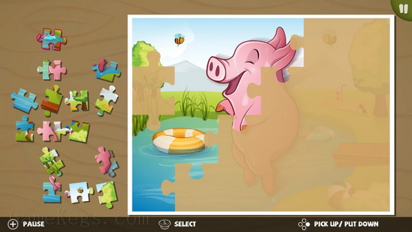 孩子的农场拼图.Kids: Farm Puzzle_0