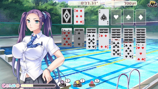 美少女接龙扑克.Pretty Girls Klondike Solitaire_1